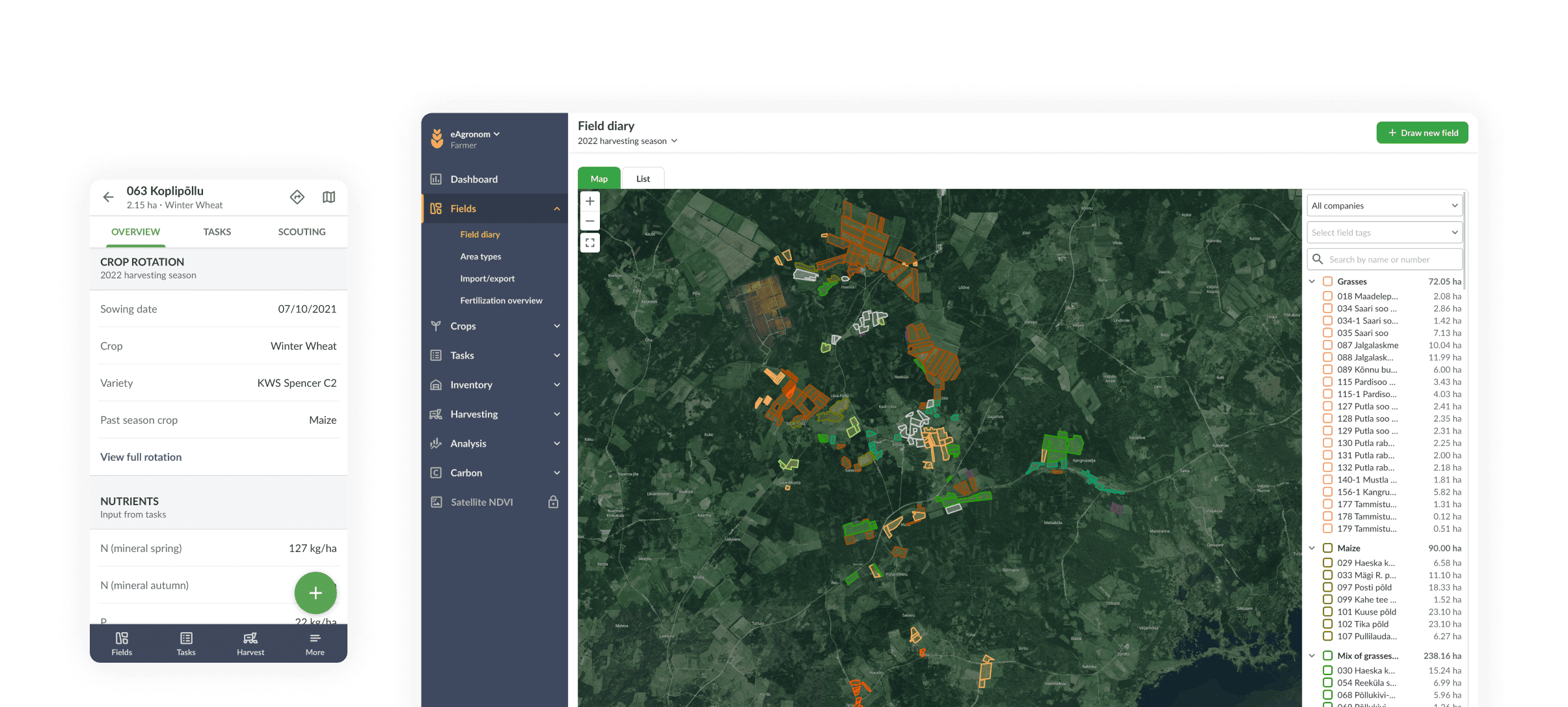 Farm Management Software Software Screenshot - Business Productivity Tool by Elite Software Suite