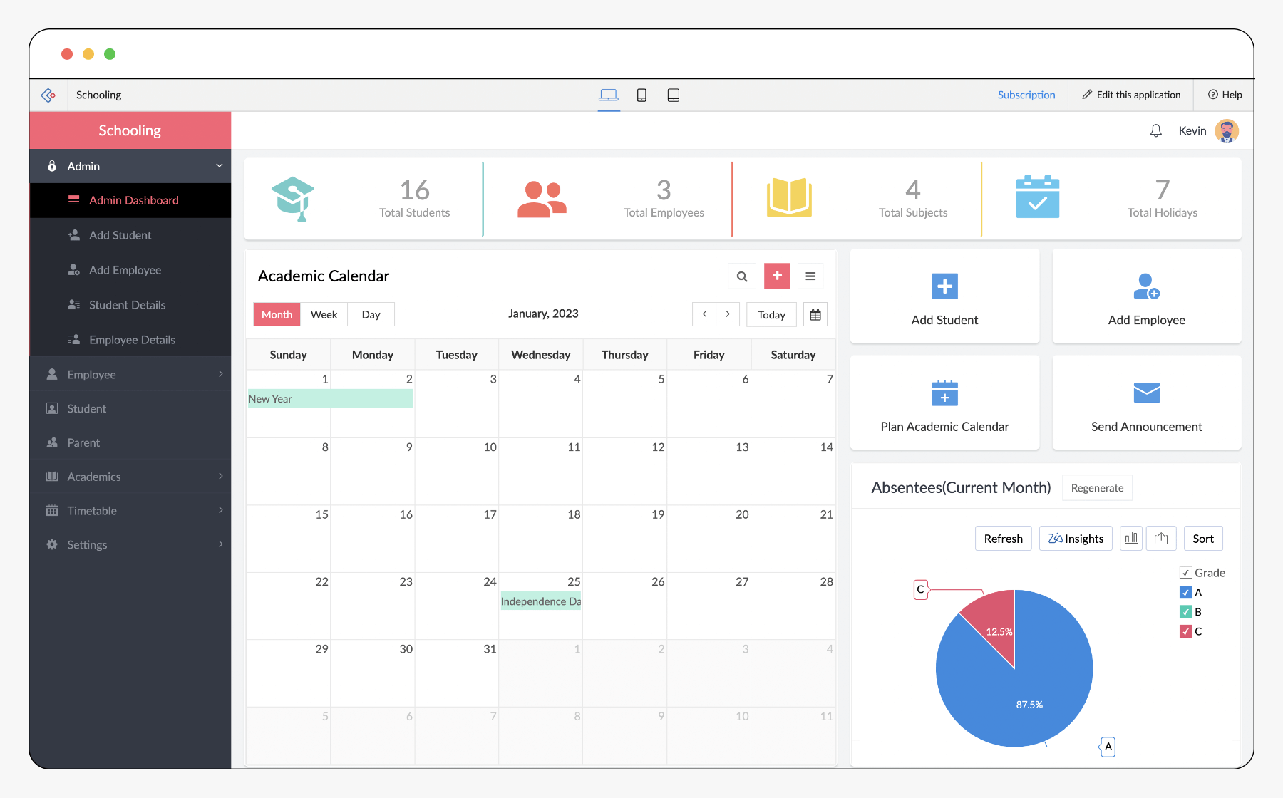School Management Software Software Interface - Professional Business Management Solution by Elite Software Suite Ghana